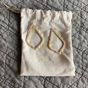 Kendra Scott Gold Drop Earrings